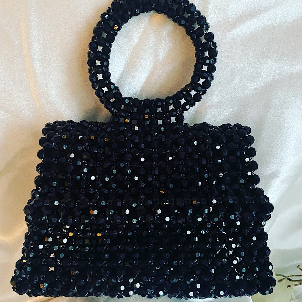 Beaded mini bag